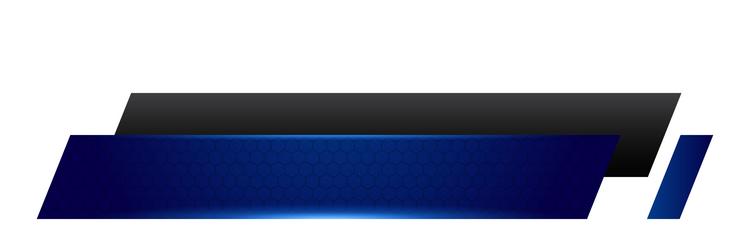 futuristic design lower third banner broadcast vector image