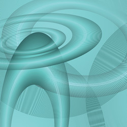 Abstract background with circles vector
