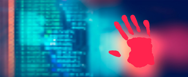 digital binary code on dark red background data vector image
