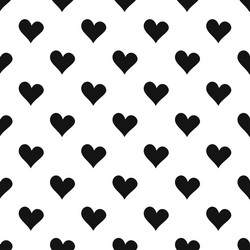 Evil heart pattern seamless vector