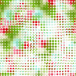 Retro Halftone Dot Pattern vector image
