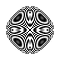 design element with 3d effect vector image