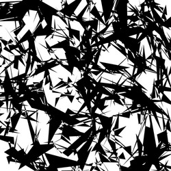 chaotic rough texture random pattern vector image