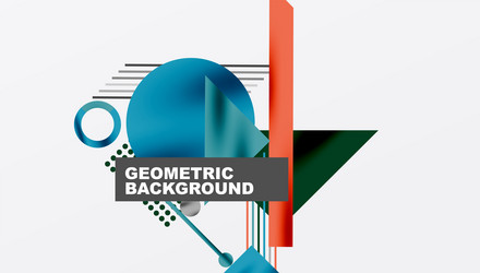 geometric background showcasing sharp lines vector image
