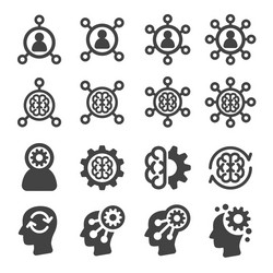 Active listening turquoise concept icon Royalty Free Vector