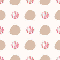 abstract beige circular pattern for use in web vector image
