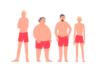 Naked Men Vector Images (over 690)