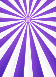 Violet and white rays abstract circus poster vector