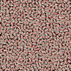 Abstract Ditsy Pattern with Round Shapes vector image