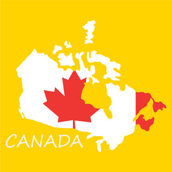 Canada flag vector