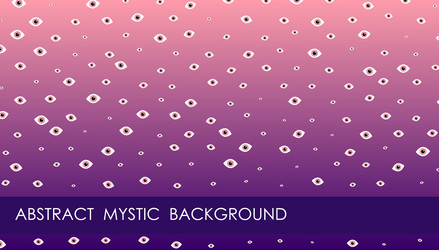 horizontal esoteric occult abstract background vector image