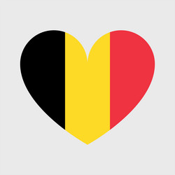 Belgium flag icon Royalty Free Vector Image - VectorStock