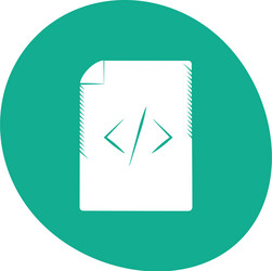 page html coding web image vector image