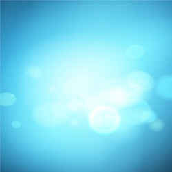 Abstract blue effect background with bokeh vector