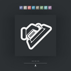 Credit card icon vector