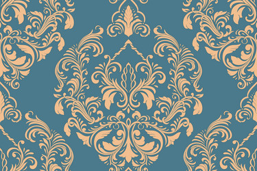 Damask seamless pattern element classical vector