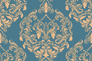 Damask seamless pattern element classical vector