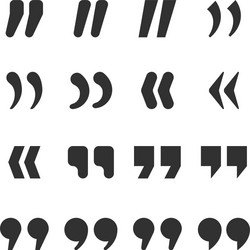 Comma icon Royalty Free Vector Image - VectorStock