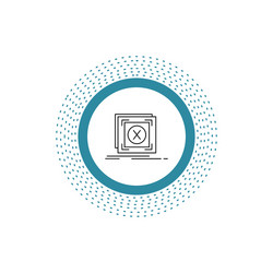error application message problem server line vector image