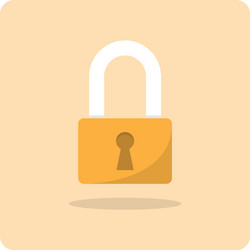 Lock and key icon Royalty Free Vector Image - VectorStock
