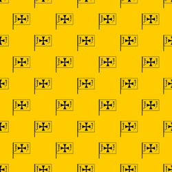 Flag columbus pattern vector