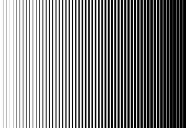 vertical speed line halftone pattern thick to thin vector image