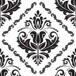 Orient seamless pattern abstract background vector