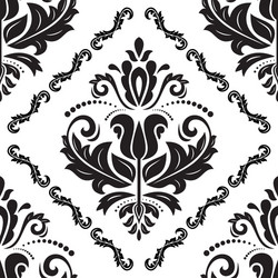 orient seamless pattern abstract background vector