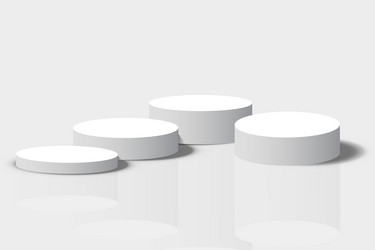 display pedestal design platform empty product vector image