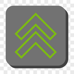 Shift up rounded square button vector