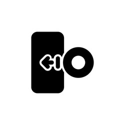 import disc data icon perfect for application web vector image
