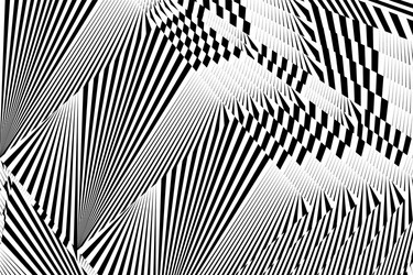 rgb abstract halftone lines dynamic background vector image