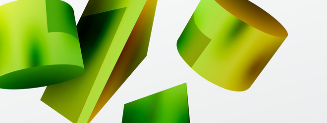 3d abstract background shapes triangle vector image