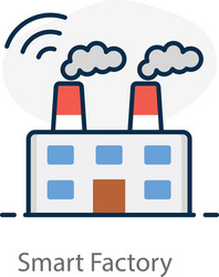 Factory Royalty Free Vector Image - VectorStock