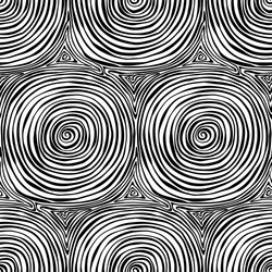 Hand drawn doodle abstract black and white vector