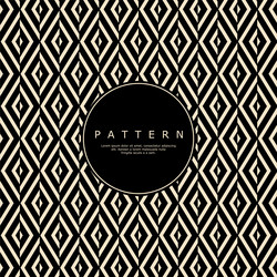 modern diamond square stripe line abstract pattern vector image