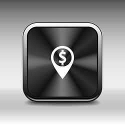 laptop with arrow pointing up from the blank scree vector image