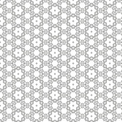 Geometric Hexagonal Mesh Pattern vector image
