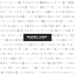 modern binary code firewall white background vector image