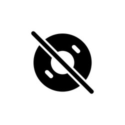 disable disc icon perfect for application web vector image