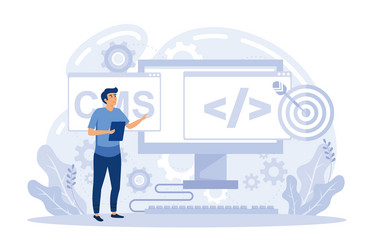 Website development web design programming vector