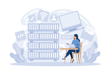 Website development web design programming vector