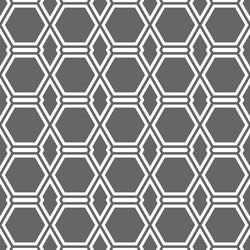 Seamless geometric pattern of intersecting lines vector