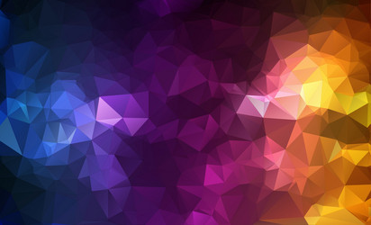 abstract background consisting of triangles vector image