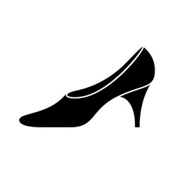 Elegant High Heel Shoe Vector Image