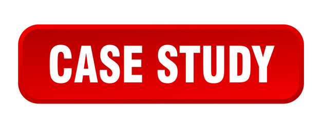 Case study button square 3d push vector