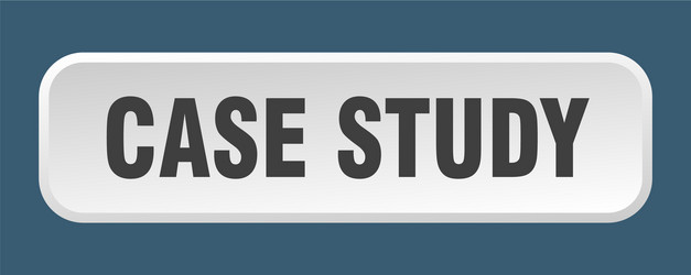 case study button square 3d push vector image