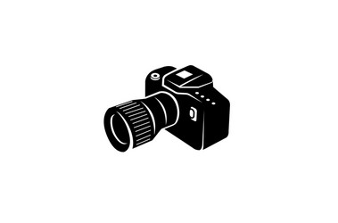 Creative colorful camera logo design symbol Vector Image