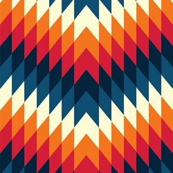 geometry rectangle colorful minimalistic design wi vector image