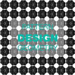 abstract geometric pattern with lines rhombuses vector